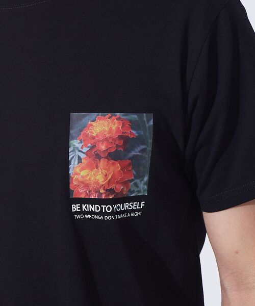 ABAHOUSE / アバハウス Tシャツ | 【Flower photo/フラワーフォト】半袖 Tシャツ | 詳細17