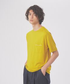 パイピング ポンチ ポケット Tシャツ