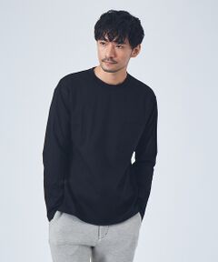 シルケット ポンチ ロングスリーブ Tシャツ