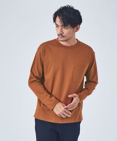 シルケット ポンチ ロングスリーブ Tシャツ