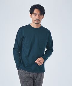 シルケット ポンチ ロングスリーブ Tシャツ