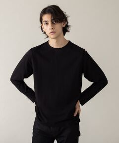 【ノンストレス】COTTON LYCRA 圧着 クルーネック Tシャツ