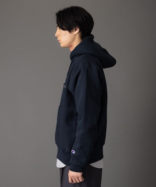 セール】 【Champion】YALE ロゴ リバースウィーブ フーデッド