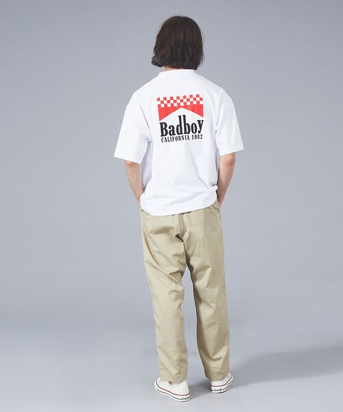 ABAHOUSE / アバハウス Tシャツ | 【BADBOY / バッドボーイ】 パロディ ロゴ Tシャツ | 詳細3
