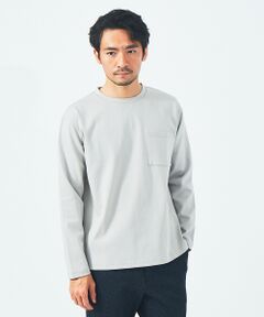 シルケット ポンチ 長袖 Tシャツ