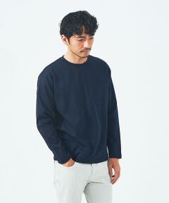 シルケット ポンチ 長袖 Tシャツ