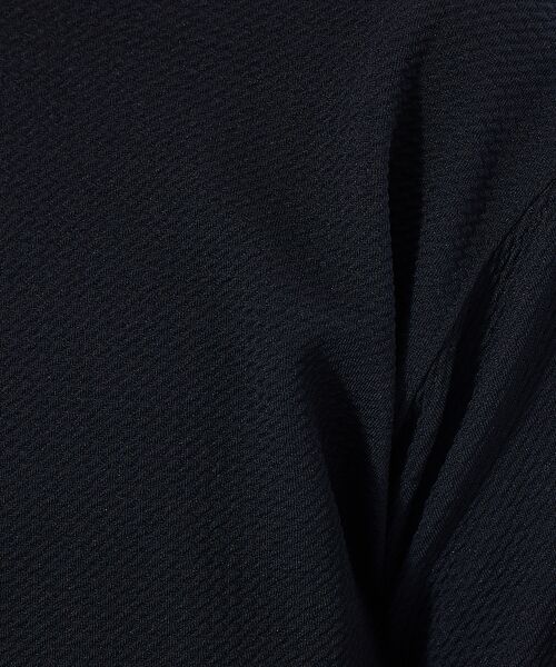 ABAHOUSE / アバハウス Tシャツ | 【アンサンブル対応】フクレ ジャガード　刺繍　半袖　Tシャツ | 詳細19