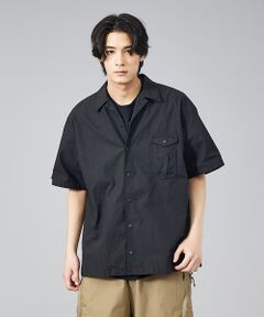 【DESCENTE ddd】別注 オーバー サイズ オープンカラー シャツ