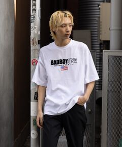 【BADBOY / バッドボーイ】USA ロゴ パロディ Tシャツ