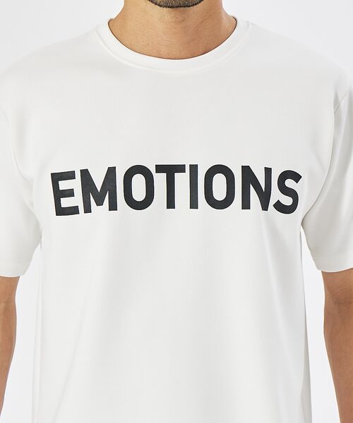 ABAHOUSE / アバハウス Tシャツ | 【EMOTIONS】シルキーロゴ 半袖 Tシャツ | 詳細1