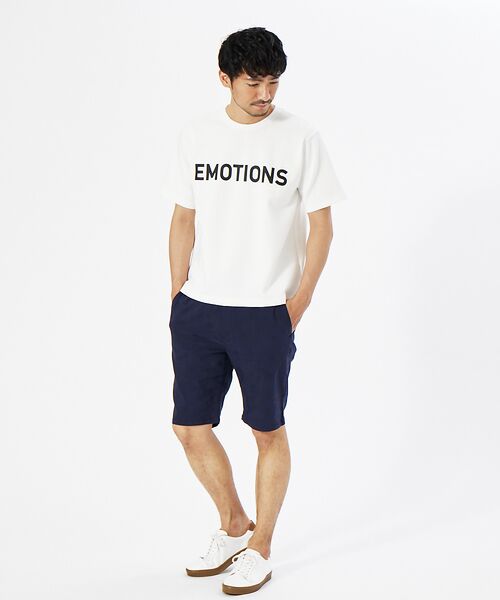 ABAHOUSE / アバハウス Tシャツ | 【EMOTIONS】シルキーロゴ 半袖 Tシャツ | 詳細4