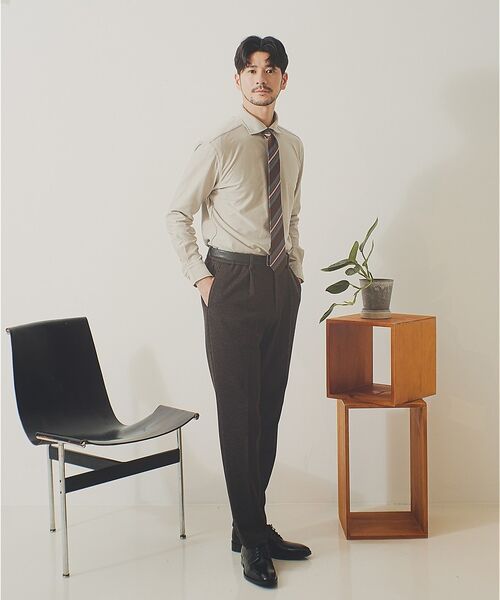 ABAHOUSE / アバハウス シャツ・ブラウス | 【FLEX SHIRTS】36ゲージ コットン モクロディ シャツ | 詳細19