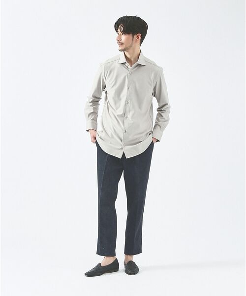 ABAHOUSE / アバハウス シャツ・ブラウス | 【FLEX SHIRTS】36ゲージ コットン モクロディ シャツ | 詳細20