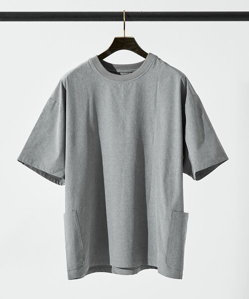 ABAHOUSE / アバハウス Tシャツ | 【セットアップ対応】360° ストレッチ ダブルポケット 半袖 Tシャツ | 詳細18