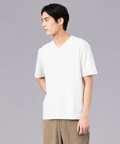 サッカー トリコット 半袖 Vネック Tシャツ