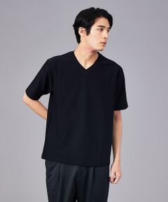 サッカー トリコット 半袖 Vネック Tシャツ