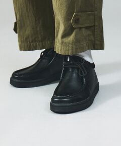 ABAHOUSE / アバハウス シューズ | WEB限定　レースアップ モカシン スニーカーブーツ