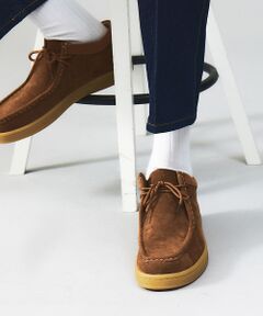 ABAHOUSE / アバハウス シューズ | WEB限定　レースアップ モカシン スニーカーブーツ