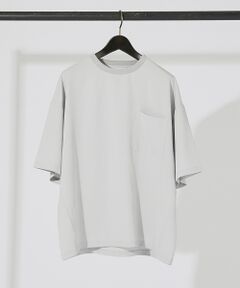 【Comfortable】変形 切替 半袖 Tシャツ