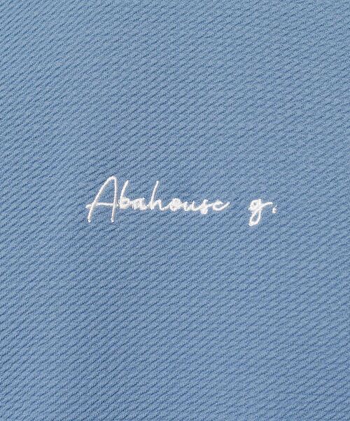 ABAHOUSE / アバハウス Tシャツ | フクレ ジャガード 刺繍 ロング Tシャツ | 詳細14