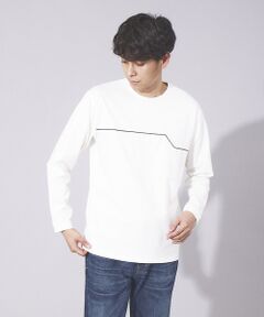 【フロントパイピング】ロングスリーブ Tシャツ