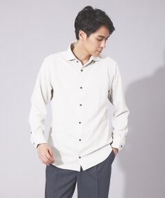 ABAHOUSE / アバハウス シャツ・ブラウス | 【FLEX SHIRTS】ダイヤ柄 フクレジャカード シャツ