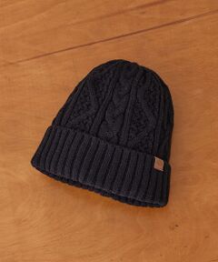 ABAHOUSE / アバハウス ハット | 【RUBEN/ルーベン】CABLE BORE WATCHCAP/ケーブル裏ボアフ