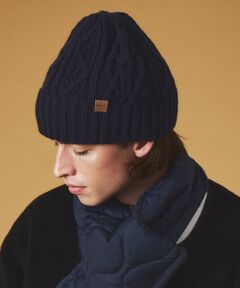 ABAHOUSE / アバハウス ハット | 【RUBEN/ルーベン】CABLE BORE WATCHCAP/ケーブル裏ボアフ