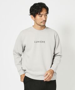 【LUMIERE】シルキー ロゴ プルオーバー