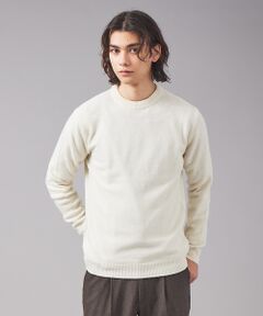 【WOOL＆CO】クルーネック ウール ニット Wo4080