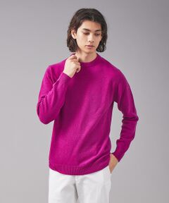 【WOOL＆CO】クルーネック ウール ニット Wo4080