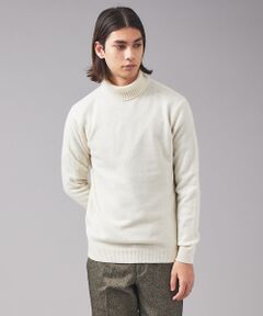 【WOOL＆CO】ウール タートルネック ニット Wo4081