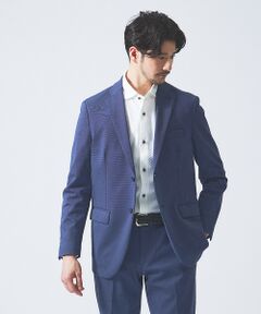 【セットアップ対応/FLEX JACKET】ポンチ シャンブレー ジャケット