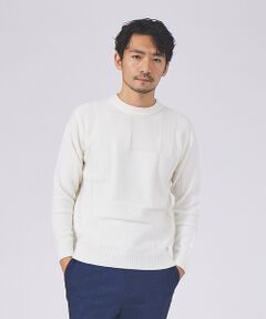 ABAHOUSE / アバハウス ニット・セーター | チェック リンクス ニット