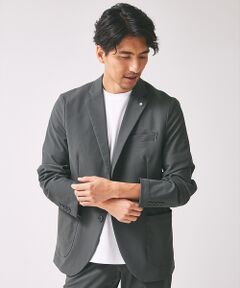 【セットアップ対応/FLEX JACKET】トリコットツイル マルチストレッチ