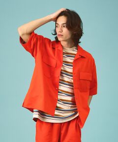 Dickies /ディッキーズ　WORK SHIRT/セットアップ/半袖 オープ