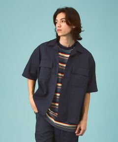 Dickies /ディッキーズ　WORK SHIRT/セットアップ/半袖 オープ