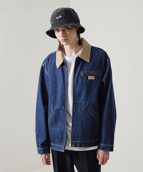 Dickies /ディッキーズ DENIM PAINTERS JACKET/デニ （Gジャン・デニム