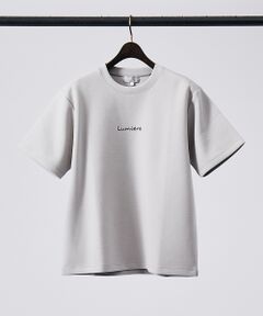 【Lumiere】シルキー ダンボール ロゴ 半袖Tシャツ
