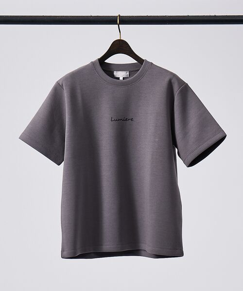 ABAHOUSE / アバハウス Tシャツ | 【Lumiere】シルキー ダンボール ロゴ 半袖Tシャツ | 詳細25