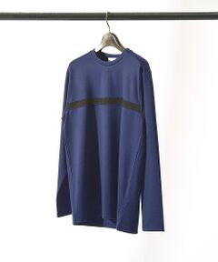 ABAHOUSE / アバハウス Tシャツ | 【フロントパイピング】切り替え ポンチ ロングスリーブTシャツ