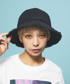 【RUBEN/ルーベン】DNIM FRINGE METROHAT / デニム フ