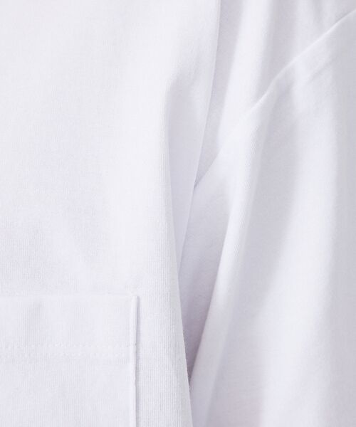 ABAHOUSE / アバハウス Tシャツ | 【COOL JERSEY】プレーティング モダール 半袖 Tシャツ | 詳細7