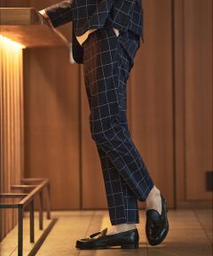 ABAHOUSE / アバハウス スラックス・ドレスパンツ | 【セットアップ対応】COOL DRYMAX イージー スラックス