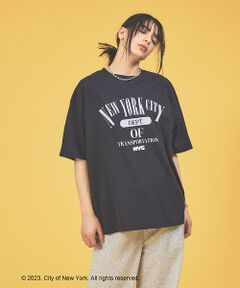 〈GOOD ROCK SPEED〉NYC ロゴプリントTシャツ