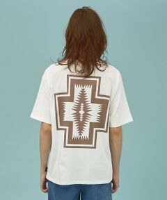 [PENDLETON/ペンドルトン] ネイティブ柄バックプリント ショートスリー