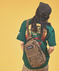 ABAHOUSE / アバハウス ショルダーバッグ | 【WILD THINGS/ワイルドシングス】ワンポイントロゴ ボディバッグ/スリ