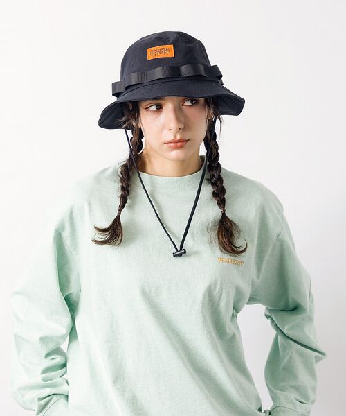 ABAHOUSE / アバハウス ハット | 【UNIVERSAL OVERALL/ユニバーサルオーバーオール】コットンリップ | 詳細1