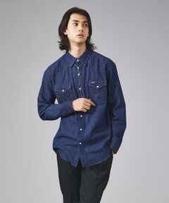 Wrangler/ラングラー / デニムシャツ / ウエスタンシャツ/ デニシャ