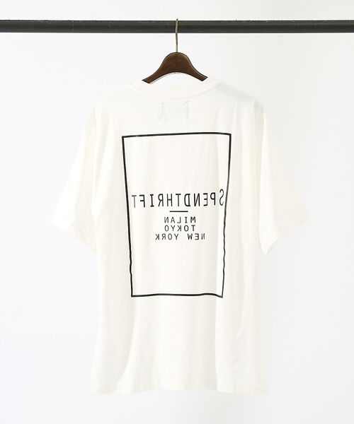 ABAHOUSE / アバハウス Tシャツ | 【SPEND THRIFT】バックプリント 半袖 ロゴTシャツ / STAR | 詳細13